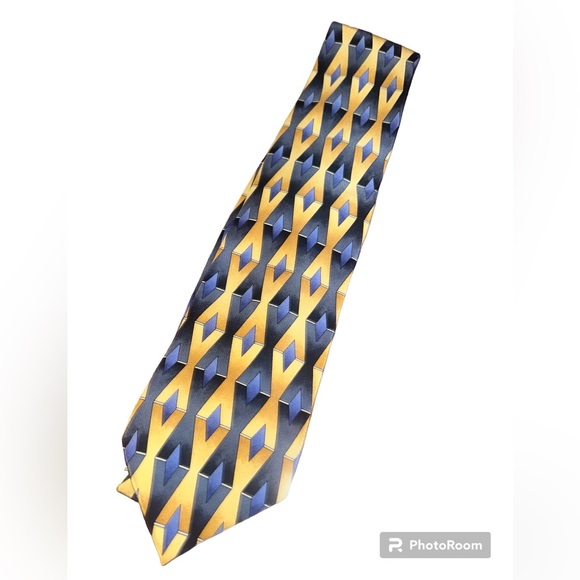 Jimmy V Mens 100% Silk Necktie Brett Farve Collection One| Made In USA 🇺🇸 - Picture 2 of 7